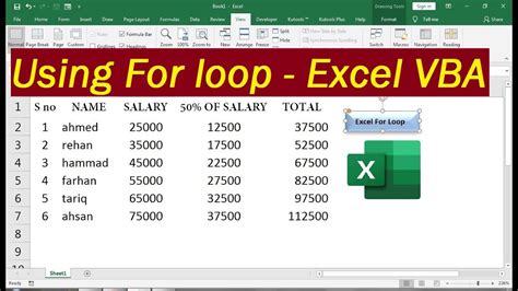 Excel looping.